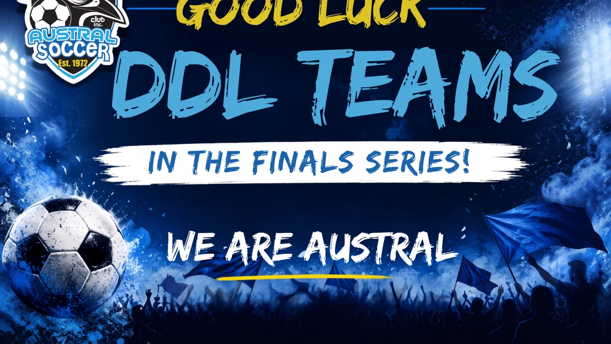 Finals Football Begins for Our DDL Teams